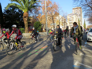 La Pedalada de Reis 2015, organitzada per Mou-te en bici