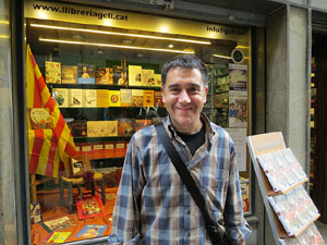 Sant Jordi 2015 a la Llibreria Geli. Signatures de llibres