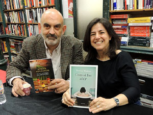 Sant Jordi 2015 a la Llibreria Geli. Signatures de llibres