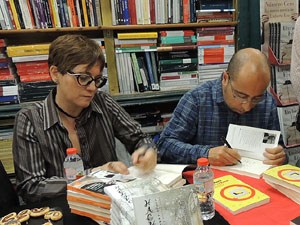 Sant Jordi 2015 a la Llibreria Geli. Signatures de llibres