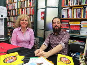 Sant Jordi 2015 a la Llibreria Geli. Signatures de llibres