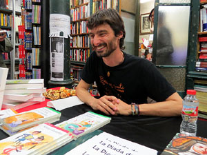 Sant Jordi 2015 a la Llibreria Geli. Signatures de llibres