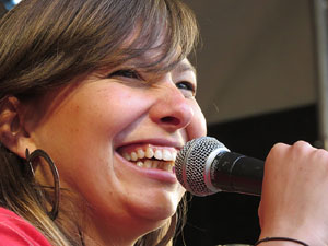 Festival A Capella 2015. Gospelians de Girona a la pla&ccedil;a de la Independ&egrave;ncia