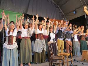 Festival A Capella 2015. Tutti Veus a la pla&ccedil;a de la Independ&egrave;ncia
