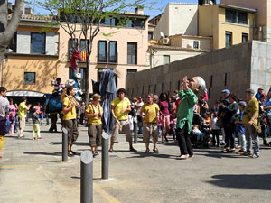 Festes de Primavera de Girona 2015. Cercavila amb el Tarlà