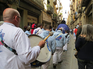 Festes de Primavera de Girona 2015. Presentaci&oacute; de la Mula Baba