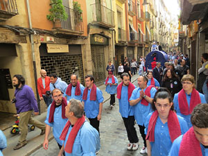 Festes de Primavera de Girona 2015. Presentaci&oacute; de la Mula Baba
