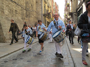 Festes de Primavera de Girona 2015. Presentaci&oacute; de la Mula Baba