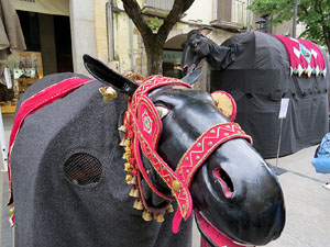Festes de Primavera de Girona 2015. Presentaci&oacute; de la Mula Baba