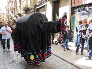 Festes de Primavera de Girona 2015. Presentaci&oacute; de la Mula Baba