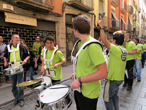 Festes de Primavera de Girona 2015. Presentaci&oacute; de la Mula Baba