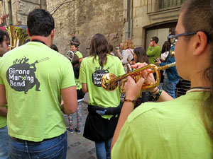 Festes de Primavera de Girona 2015. Presentaci&oacute; de la Mula Baba
