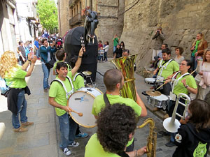 Festes de Primavera de Girona 2015. Presentaci&oacute; de la Mula Baba
