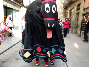 Festes de Primavera de Girona 2015. Presentaci&oacute; de la Mula Baba