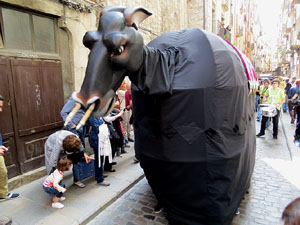 Festes de Primavera de Girona 2015. Presentaci&oacute; de la Mula Baba