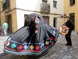 Festes de Primavera de Girona 2015. Presentaci&oacute; de la Mula Baba