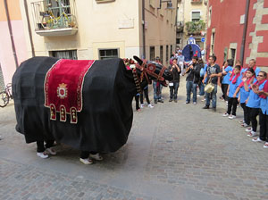 Festes de Primavera de Girona 2015. Presentaci&oacute; de la Mula Baba