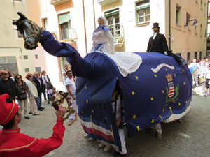 Festes de Primavera de Girona 2015. Presentaci&oacute; de la Mula Baba