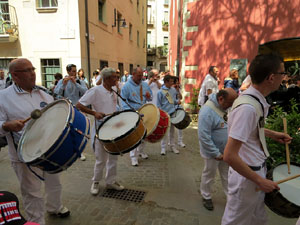 Festes de Primavera de Girona 2015. Presentaci&oacute; de la Mula Baba