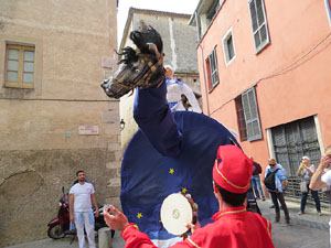 Festes de Primavera de Girona 2015. Presentaci&oacute; de la Mula Baba