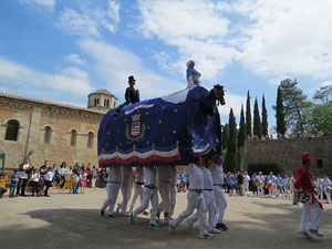 Festes de Primavera de Girona 2015. Presentaci&oacute; de la Mula Baba