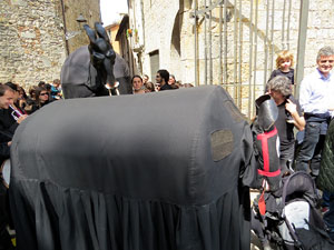 Festes de Primavera de Girona 2015. Presentaci&oacute; de la Mula Baba