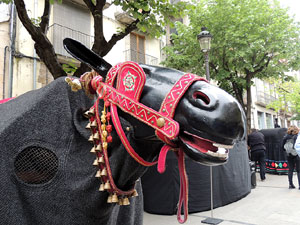 Festes de Primavera de Girona 2015. Presentaci&oacute; de la Mula Baba