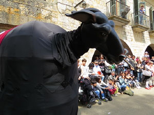 Festes de Primavera de Girona 2015. Presentaci&oacute; de la Mula Baba