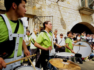 Festes de Primavera de Girona 2015. Presentaci&oacute; de la Mula Baba