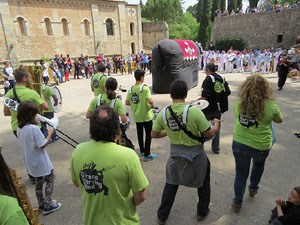 Festes de Primavera de Girona 2015. Presentaci&oacute; de la Mula Baba