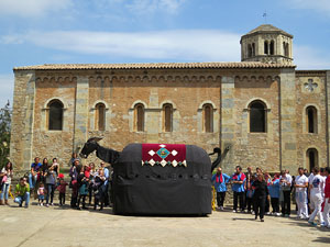 Festes de Primavera de Girona 2015. Presentaci&oacute; de la Mula Baba