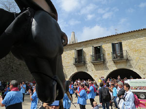 Festes de Primavera de Girona 2015. Presentaci&oacute; de la Mula Baba
