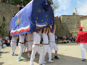 Festes de Primavera de Girona 2015. Presentaci&oacute; de la Mula Baba