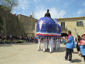 Festes de Primavera de Girona 2015. Presentaci&oacute; de la Mula Baba