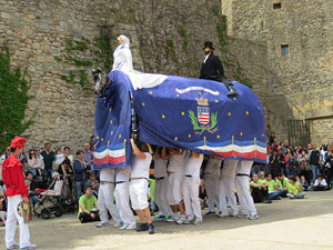 Festes de Primavera de Girona 2015. Presentaci&oacute; de la Mula Baba
