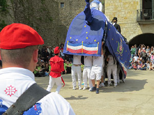 Festes de Primavera de Girona 2015. Presentaci&oacute; de la Mula Baba