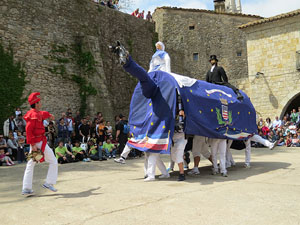 Festes de Primavera de Girona 2015. Presentaci&oacute; de la Mula Baba