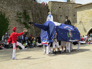 Festes de Primavera de Girona 2015. Presentaci&oacute; de la Mula Baba