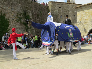 Festes de Primavera de Girona 2015. Presentaci&oacute; de la Mula Baba