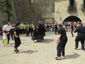 Festes de Primavera de Girona 2015. Presentaci&oacute; de la Mula Baba