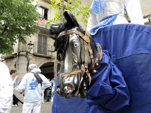 Festes de Primavera de Girona 2015. Presentaci&oacute; de la Mula Baba