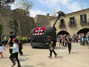 Festes de Primavera de Girona 2015. Presentaci&oacute; de la Mula Baba