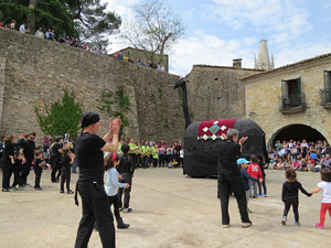 Festes de Primavera de Girona 2015. Presentaci&oacute; de la Mula Baba
