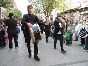 Festes de Primavera de Girona 2015. Presentaci&oacute; de la Mula Baba