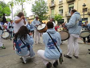 Festes de Primavera de Girona 2015. Presentaci&oacute; de la Mula Baba