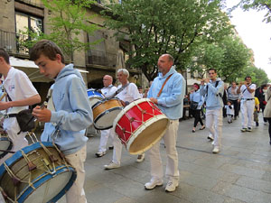 Festes de Primavera de Girona 2015. Presentaci&oacute; de la Mula Baba