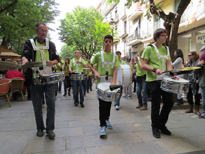 Festes de Primavera de Girona 2015. Presentaci&oacute; de la Mula Baba