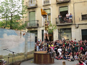 Festes de Primavera de Girona 2015. Espectacle Roda m&oacute;n
