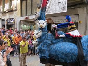Festes de Primavera de Girona 2015. Penjada del Tarlà