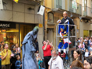 Festes de Primavera de Girona 2015. Penjada del Tarlà